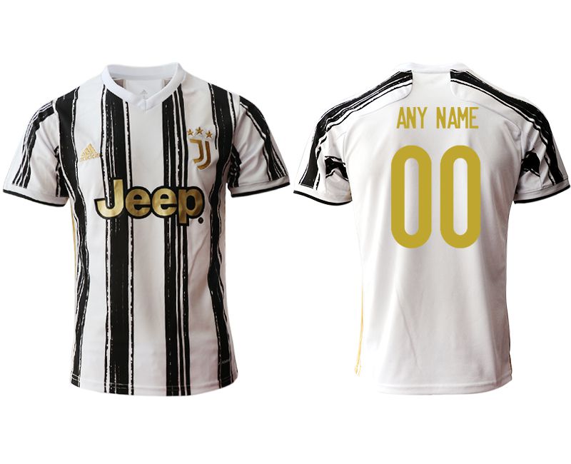 Men 2020-2021 club Juventus home aaa version customized white Soccer Jerseys->customized soccer jersey->Custom Jersey